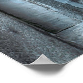 Venice Blue-deur Poster (Hoek)