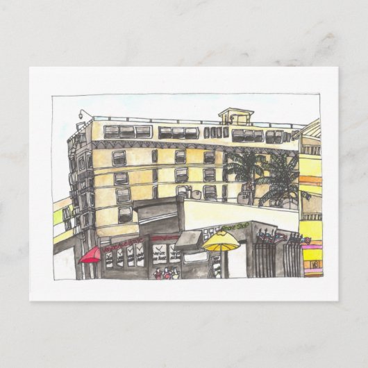 Venice Boardwalk #2 Briefkaart (Voorkant)