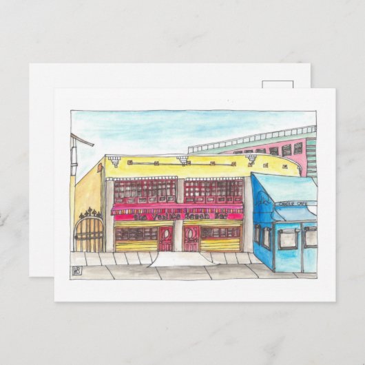 Venice Boardwalk #3 Briefkaart (Voorkant / Achterkant)