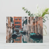 Venice Boats Kaart (Staand voorkant)