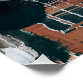 Venice Boats Perfect Poster (Hoek)