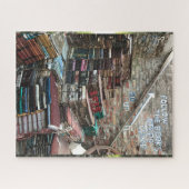 Venice Bookstore Jigzaag Puzzle Legpuzzel (Horizontaal)