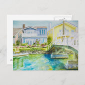 Venice Bridge Briefkaart (Voorkant / Achterkant)