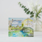 Venice Bridge Briefkaart (Staand voorkant)