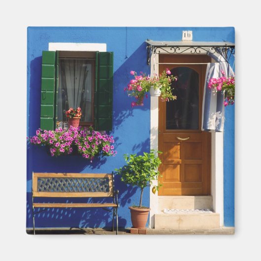 Venice Burano Magnet (Voorkant)