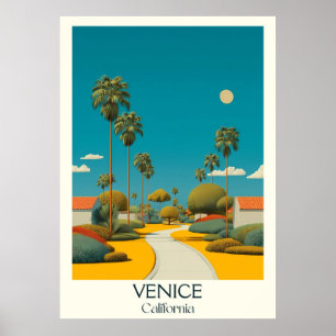 Venice California Art Print   Boheems strand