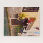 Venice Canal Architecture Ristorante Street Legpuzzel (Horizontaal)