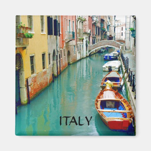 VENICE CANAL, ITALIË MAGNEET (Voorkant)