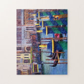 Venice Canal Italië Schilderachtig Travel Gondola Legpuzzel (Verticaal)