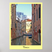 Venice Canal Poster (Voorkant)
