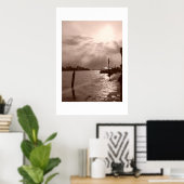 Venice Canal Poster (Thuiskantoor)