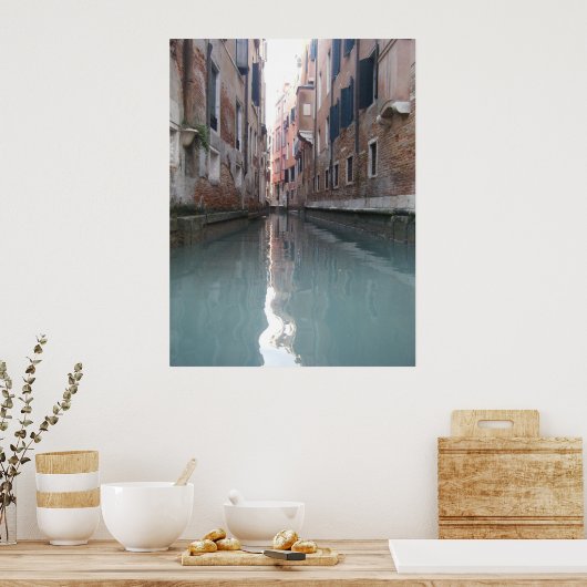 Venice Canal Poster (Keuken)