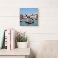 Venice Canal Wall Clock