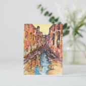 Venice Canals Briefkaart (Staand voorkant)
