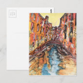 Venice Canals Briefkaart (Voorkant / Achterkant)