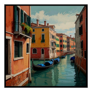 Venice Canals Perfect Poster