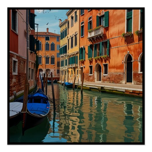 Venice Canals Perfect Poster (Voorkant)