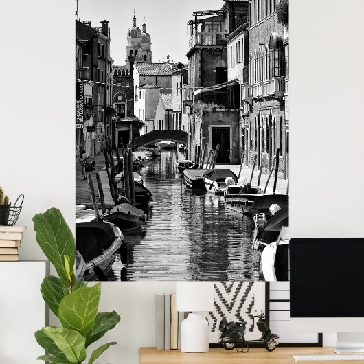 Venice Canals Poster (Thuiskantoor)