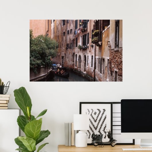 Venice Canals Poster (Thuiskantoor)