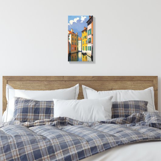 Venice Canvas Wall Art (Insitu (Slaapkamer))