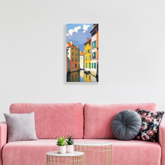 Venice Canvas Wall Art (Insitu (Woonkamer))
