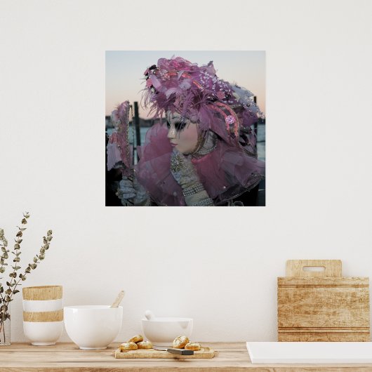 Venice Carnaval XIV Poster (Keuken)