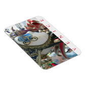 Venice Carnival-maskerkoelkast magneet (Rechterzijde)