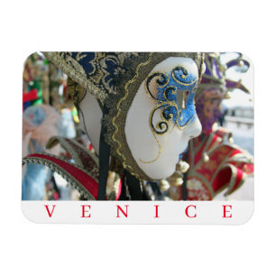 Venice Carnival-maskerkoelkast magneet