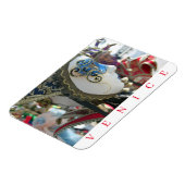 Venice Carnival-maskerkoelkast magneet (Linkerzijde)