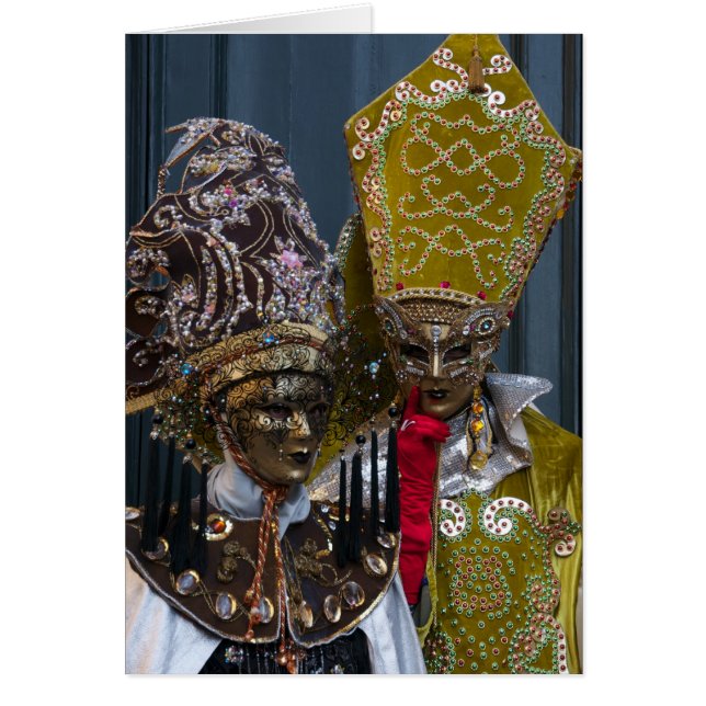 Venice Carnival-maskers (Voorkant)