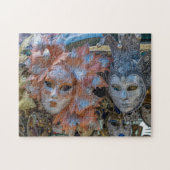 Venice Carnival maskers puzzel Legpuzzel (Horizontaal)