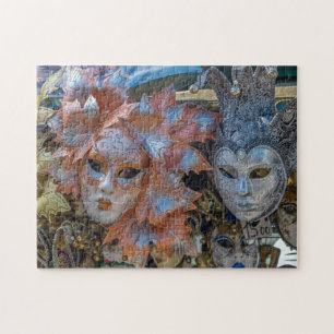 Venice Carnival maskers puzzel Legpuzzel