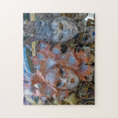 Venice Carnival maskers puzzel Legpuzzel (Verticaal)