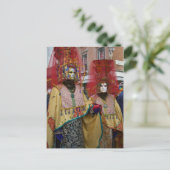 Venice Carnivale Briefkaart (Staand voorkant)
