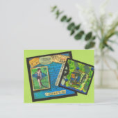 Venice Castle nabij het Briefkaart van het Zee (Staand voorkant)