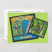 Venice Castle nabij het Briefkaart van het Zee (Voorkant / Achterkant)