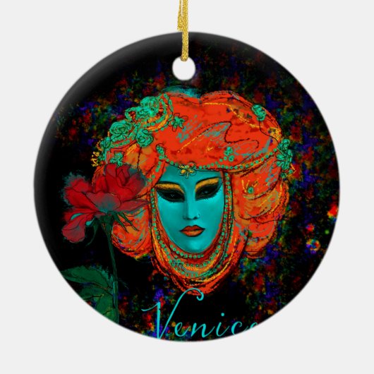 Venice Ceramic Ornament (Achterkant)