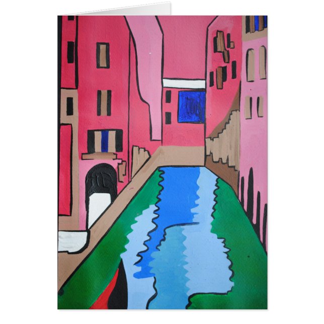 Venice Colorful Card (Voorkant)