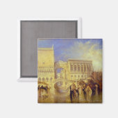 Venice, de brug van Sighs door J. M. W. Turner Magneet (Voorkant / Achterkant)