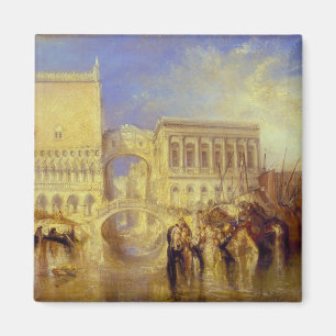 Venice, de brug van Sighs door J. M. W. Turner Magneet