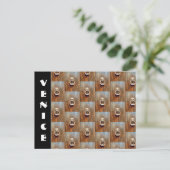 Venice Door Knocker Briefkaart (Staand voorkant)