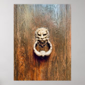 Venice Door Knocker Poster (Voorkant)