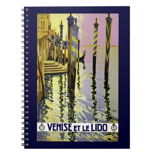 Venice et le Lido Notitieboek (Voorkant)