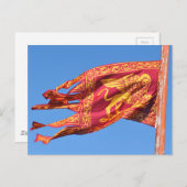Venice Flag Briefkaart (Voorkant / Achterkant)