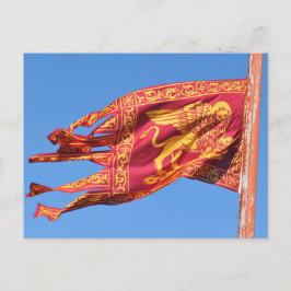 Venice Flag Briefkaart