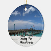 Venice Florida Keramisch Ornament (Links)