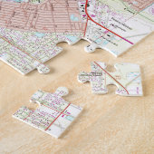 Venice Florida Map (1973) Legpuzzel (Zijkant)