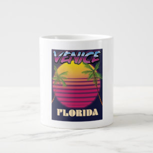 Venice Florida retro vakantie poster Grote Koffiekop