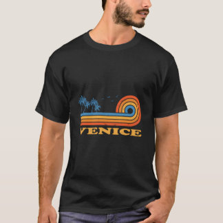 Venice Florida Summer Fl Tropical Us Cities Floral T-shirt
