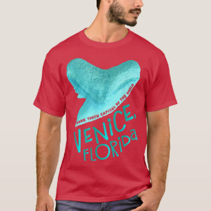 Venice, FloridaHaaien Tand HoofdstadVakantie Stran T-shirt